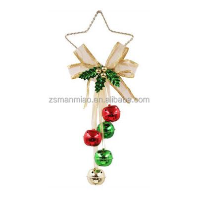 China Colorful Metal Bell Christmas Decoration Gift Hanging Pendant Household Decoration Items for sale