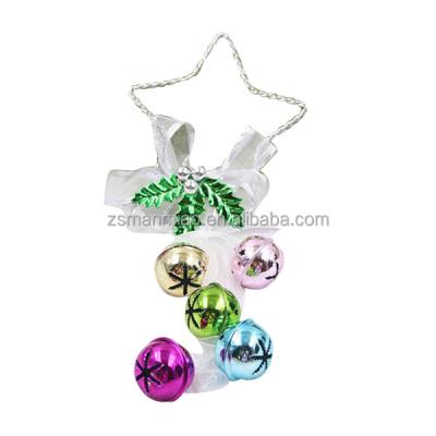 China Christmas Decorations Five-pointed Bell Metal Star Home Decorations for sale