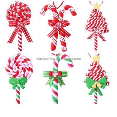 China Polymer Clay 2023 Christmas Candy Accessories Latest Pendant for sale