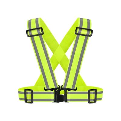 China Other New Original Black Backpack Cycling Reflective Belt For Sport Running for sale