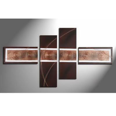 China PL-63 Modern 4pcs Panel Decoration Artwork Oil Painting for sale