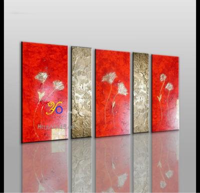 China Red Abstract Paintings Fine Art Abstract Modern Acrylic Simple Paintings Abstract for sale