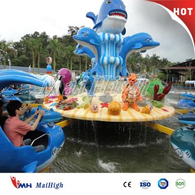 China Amusement Park Children Shooting Game Shark Island Rides Water Park Fighting Machine for sale