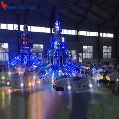 China Steel+FRP Kids And Adult Family Rides Fun Rides Rotary Self Control Flat Rides for sale