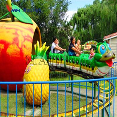 China Amusement Park Amusement Equipment Mini Worm Roller Coaster For Kids And Adults Game Sale for sale