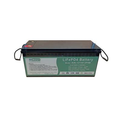 China Machine- maker factory price deep cycles prismatic lithium ion 12v150ah battery powerwall pack lifepo4 with BMS BT for RV for sale