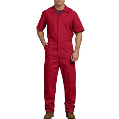 China Newest Personal Protective Equipment Shorts Sleeves Industrial Work Wear Uniforms Stripper Work Clothes Overalls Workwear Coverall For Men for sale