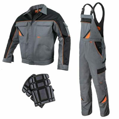 China Anti-pilling popular brace bib and jeans overall work pants + pants bib JACKET for men for sale