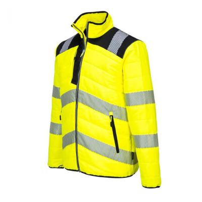 China Water Proof High Visibility Fluorescent Reflective Clothing Class 2 Hi Vis Jacket With Reflective Tape for sale