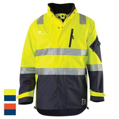 China Water Proof OEM Design Safety Duty Vest Design High Visibility Reflective Hi Vis Jacket Vest For Men Uniform for sale