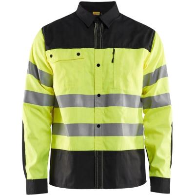 China Breathe HUIKANGTech Wholesale Reflective High Visibility Frank Safety Work Reflective Shirts For Men for sale