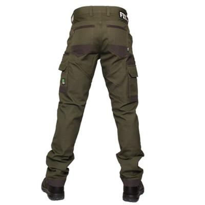 China Popular Work Site Cotton Work Protection And Lightweight Work Pants Construction Clothes With Zipper Pockets Pants For Men for sale