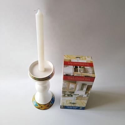 China saba design decoration 2022 hot sale home lighting habesha ceramic candle holder for sale