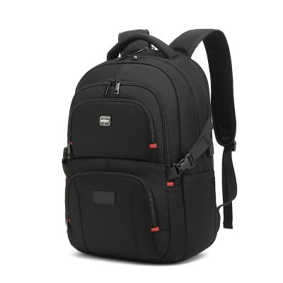 China With USB Carney road color laptop polyester backpack teenager fashion black pure business bag with USB for sale