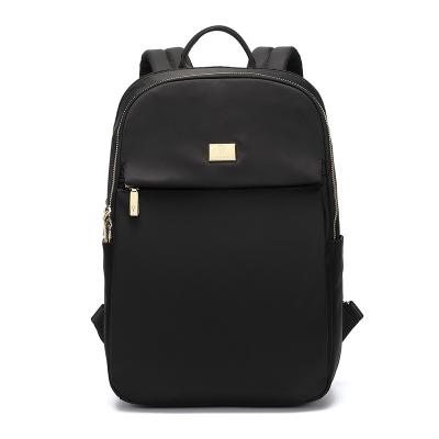 China With Customized High End USB Carney Road Travel Laptop Bag Women Waterproof Black Leisure Computer Backpack For Work for sale