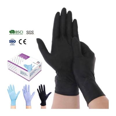 China Wholesale Disposable Powder Free Nitrile Touch Screen Medical Examination Glove Hand Food Service Disposable Powder Free for sale