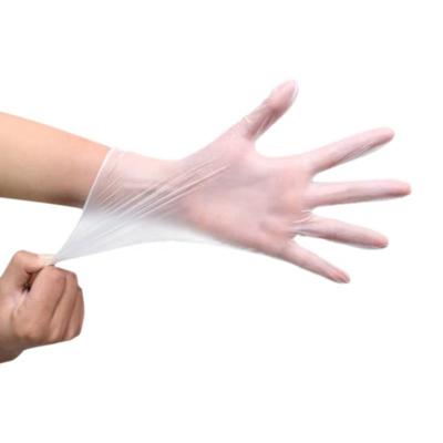 China Hot-selling Bluesail PVC Disposable Powder Free Powder Free Gloves Vinyl Waterproof Clear Household Gloves For Examination for sale