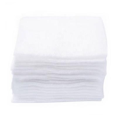 China Cheap Price Care Rolled Folding Gauze Pads Sterile Surgical Absorbent 100% Cotton Hospital Disposable Consumable Machine Gauze Swabs for sale