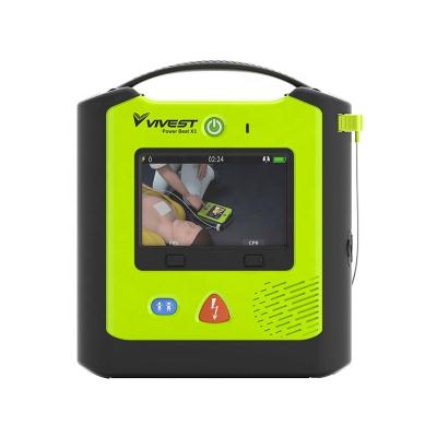 China AED Portable Cheap Cardiac Trainer Medical Supplies First Aid CPR Prices Automated Portable Machine External Defibrillator for sale