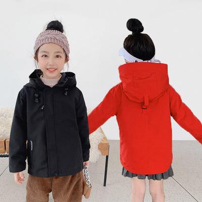 China Kids Long Anorak Bubble Hoodie Korean Girls QUICK DRY Winter Warm Coats and Jackets Little Girl Jackets and Coats for sale