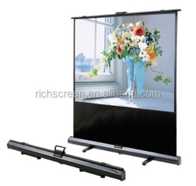 China Pull Up 4:3 16:9 Pull Up Floor Portable Projector Screen Home Theater 60