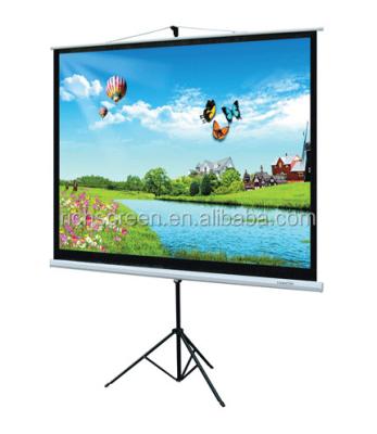 China Tripod 180 x 180 Tripod Screen / Portable Projection Screen/Pu-Down Projection Screen 80