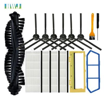 China Washable and Reusable Accessories Kit For iLife A4s Robotic Vacuum Cleaner Roller Brush Hepa Filter Primary Filter Side Sweep Roll Brush Cover for sale