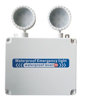 China Emergency Light 2*5W Waterproof Led Emergency Lamp Twin Heads Emergency Spot Light for sale