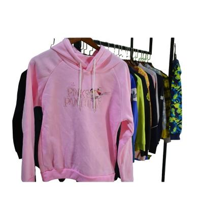 China Casual Wear Gracer Second Hand Hoody&Sports Wear Loose Mixed Used Clothing for sale