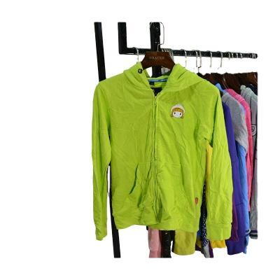 China Casual Wear Gracer Brand Used Hoody Suppliers For Second Hand Apparel Used Clothes for sale