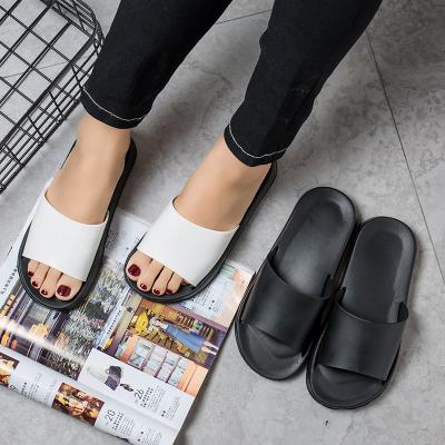 China Wholesale fashion new style solid color style couples simple slippers for men and women outdoor bathroom bathing household shoes for sale