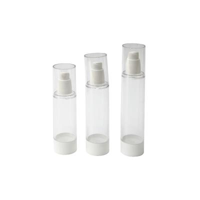 China 80ml 100ml 120ml Custom Luxury Empty Natural Eco-Friendly Cream Cosmetic Airless Vacuum Pump Bottle for sale