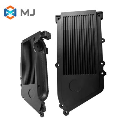 China Aluminum Alloy 6061-T6 Environmental Protection Computer Cooling System Radiator Black Aluminum Cooling Radiator for sale