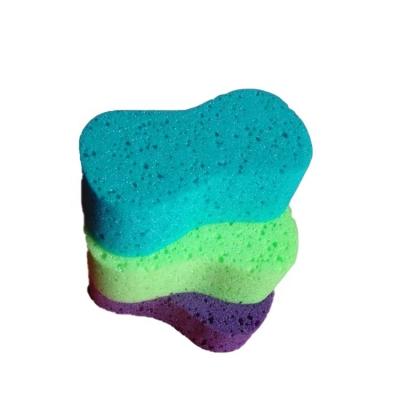 China Eco-Friendly 8 Water Absorption Form Soft High Quality Cleaning Polishing Car Kitchen Dish Washing Sponge Scouring Pad for sale