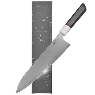 China Amazon Sustainable Hot Selling Vegetable Kitchen Knife Stainless Steel Chef Knife With Handle Group Of Ten for sale