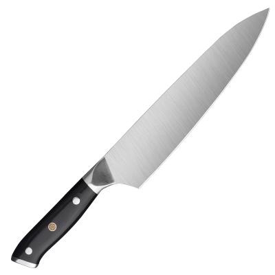 China 8 Inch Disposable Chef Knife Professional Meat Knife German Steel Santoku Knife With Pakka Wood Handle for sale