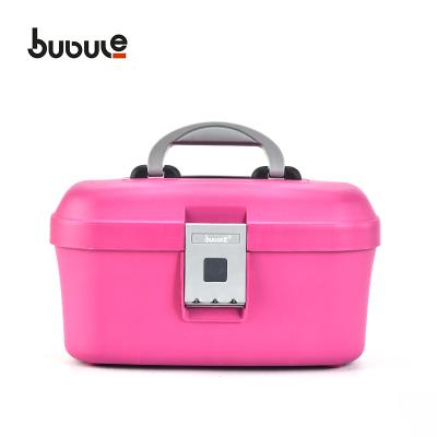 China Fashion BUBULE Make Up Cheap Price Large Space Luggage Cosmetic Box Bag For Women for sale