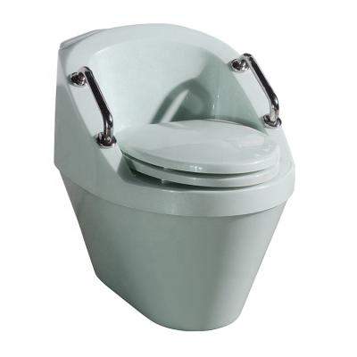 China Automatic Operation Modern Design Sanitary Ware Set Floor Standing Bathroom Ceramic WC Chinese Toilet One Piece Toilet for sale