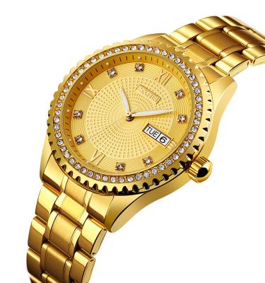 China New Model Skmei 9221 Automatic Luxury Gold Wrist Men Water Resistant Watch Wrist Watch Silver OEM for sale