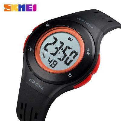 China Luxury Brands SKMEI 1455 Kids Watches Supplier 50meters Waterproof Alarm Watch for sale