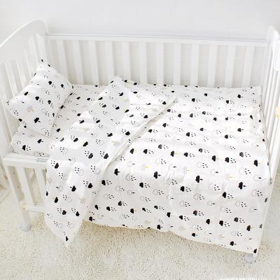 China Popular Organic Bedroom Crib Liners Sleeping Baby Nondisposable 3 Piece Crib Cribs for sale