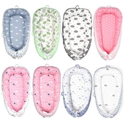 China Modern Portable Newborn Cuddle Baby Cuddle Baby Bamboo Portable Breathable Nest for sale