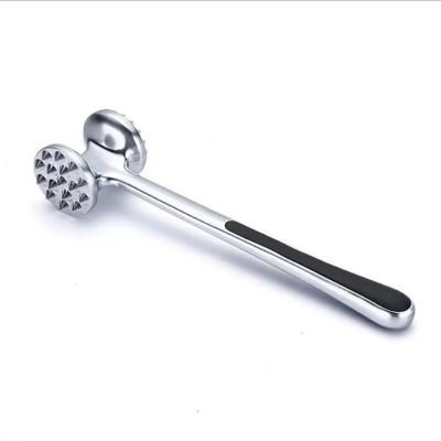 China Zinc Alloy Beef Steak Hammer Home Kitchen Cooking Meat Instruments Meat Tenderizer Hammer for sale