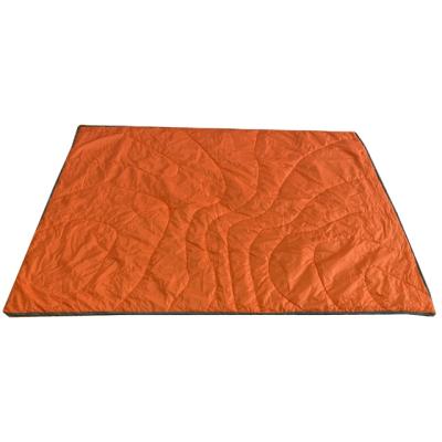 China Polyester Wavelength Mat Customized Sleeping Camping Blanket Portable Outdoor Ultralight Mat for sale