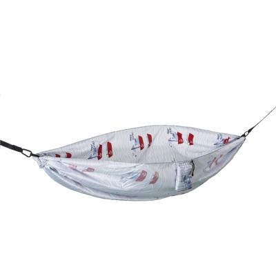 China Modern Chinese factory outdoor activity customized garden nylon hammock portable outdoor hammock for sale