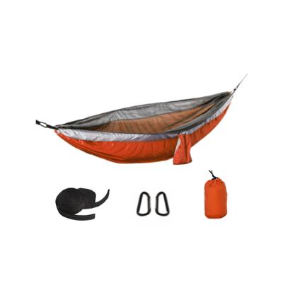 China New Modern Fashion 100% 210T Recycled Nylon Double Parachute Nylon Hammock Swing Chair for sale