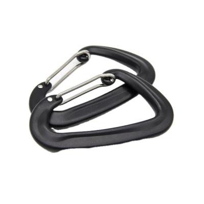 China Outdoor Climbing Activity Outdoor Camping Activity Gearup Hammock Swing D Shaped Aluminum Hammock Carabiner Set for sale