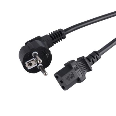 China Home Appliance 2 Pin Power Cord Connector 220v UK Female Male AC Power Cord Cable Power Supply Cord for sale