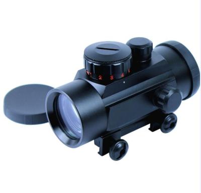 China 1X30 Optics Scope Outdoor Hunting Tactical Reflex Dot Sight Red with 20mm Rail Mount for sale