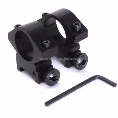 China Low Profile 20mm Picatinny Weaver Rail Mount 1 Inch 30mm Scope Tactical Rings for sale